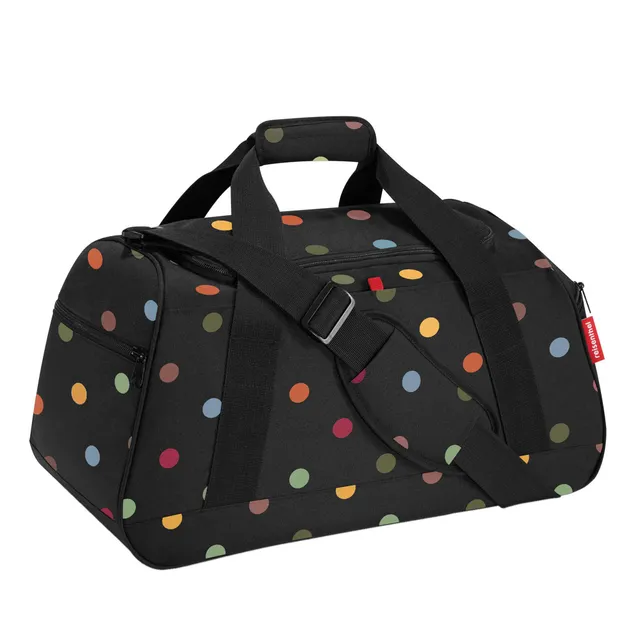 reisenthel-dotted-35-liter-sporttasche-duffelbag-mit-schultergurt-und-gepolstert image 1