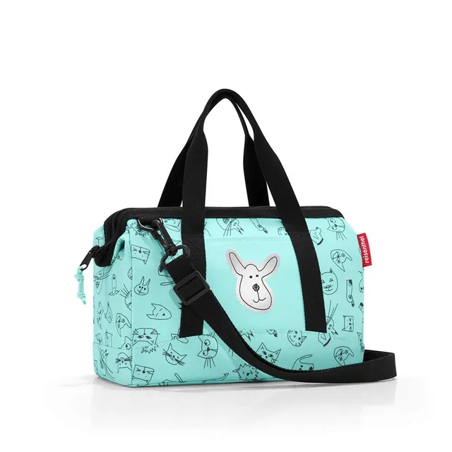 reisenthel-xs-kids-reisetasche-kindertasche-5-liter-27-cm-mint-mit-reflektierend image 1