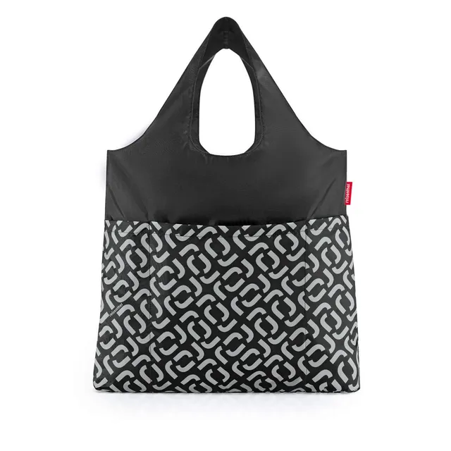 reisenthel-mini-maxi-shopper-faltbarer-einkaufsshopper-schwarz-einheitsgr-e image 1