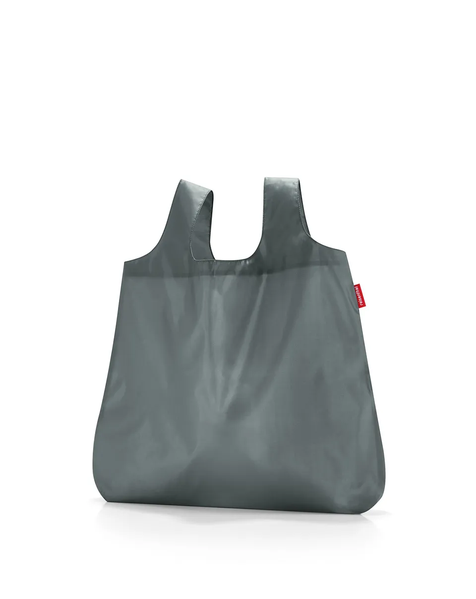 reisenthel-mini-maxi-shopper-pocket-einkaufstasche-grau-15-liter-faltbar-im-etui image 1