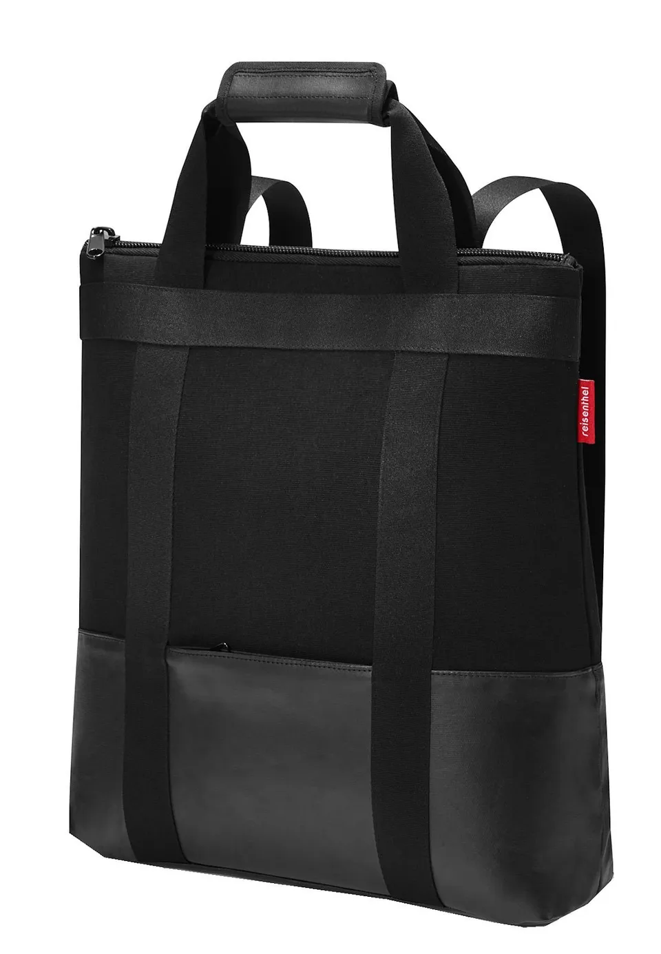 reisenthel-daypack-rucksack-18-l-canvas-black-tasche-rucksack-in-einem-mit-15-la image 1