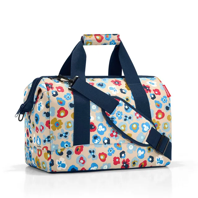 reisenthel-allrounder-m-reisetasche-millefleurs-ms6038-sporttasche-45-l-wasserab image 1