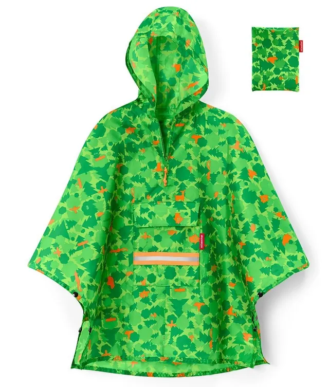 reisenthel-mini-maxi-poncho-m-kinder-regenponcho-kompakt-faltbar-93-x-62-cm-wass image 1
