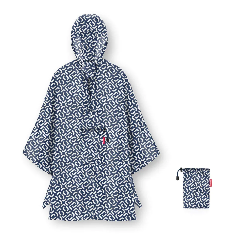 reisenthel-mini-maxi-poncho-kompakter-regenschutz-aus-recycelten-flaschen image 1