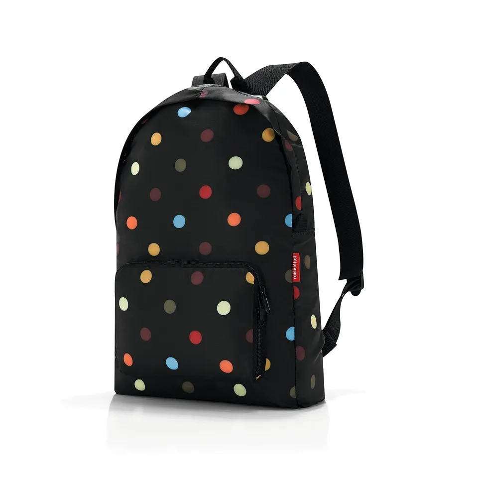 reisenthel-mini-maxi-rucksack-dots-faltbarer-tagesrucksack-20-liter-waschbar-bei image 1