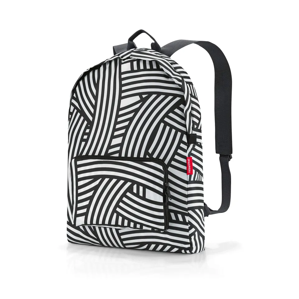 reisenthel-mini-maxi-rucksack-faltbarer-freizeitrucksack-einkaufsrucksack-zebra- image 1