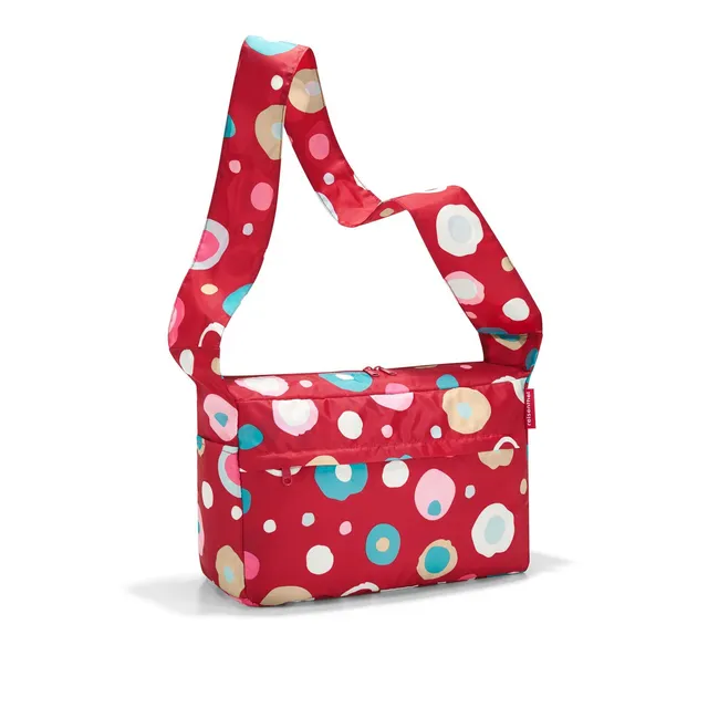 reisenthel-mini-maxi-citybag-al3048-faltbare-schultertasche-21-cm-rot-mit-innent image 1