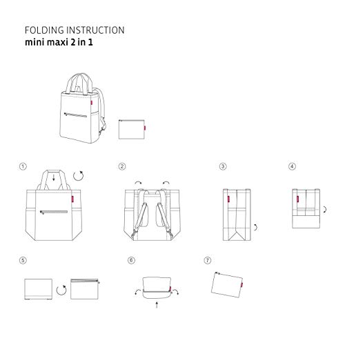 reisenthel-mini-maxi-2-in-1-tragetasche-und-rucksack-in-einem-faltbar image 7