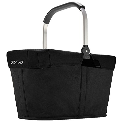 reisenthel-carrybag-schwarz-faltbarer-henkelkorb-einkaufskorb-mit-cover-schwarz image 2