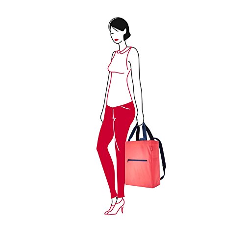 reisenthel-mini-maxi-2-in-1-coral-tragetasche-und-rucksack-in-einem-19-l-faltbar image 6