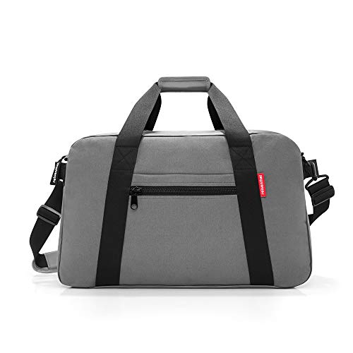 reisenthel-traveller-reisetasche-55-l-canvas-grey-57-x-34-x-27-cm-weekender-mit- image 5