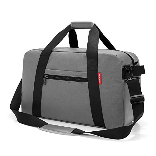 reisenthel-traveller-reisetasche-55-l-canvas-grey-57-x-34-x-27-cm-weekender-mit- image 4