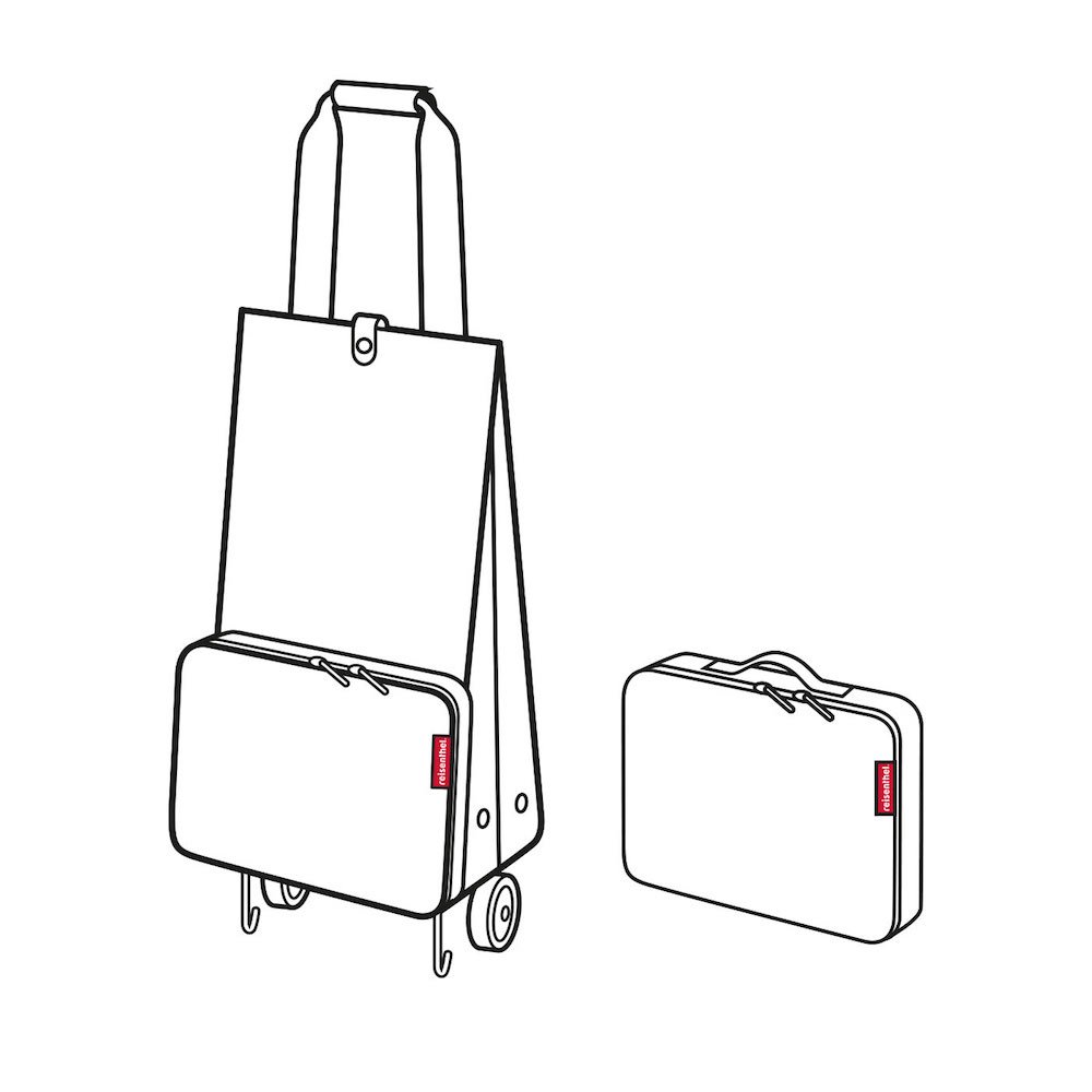 reisenthel-foldabletrolley-einkaufstrolley-30-liter-dreifach-faltbar-wasserabwei image 2