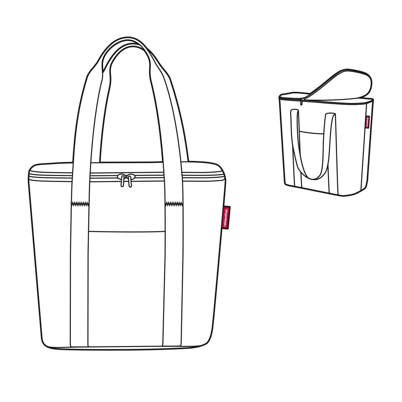 reisenthel-thermoshopper-15-liter-navy-isolierte-k-hltasche-38-x-35-x-16-cm-f-r- image 3