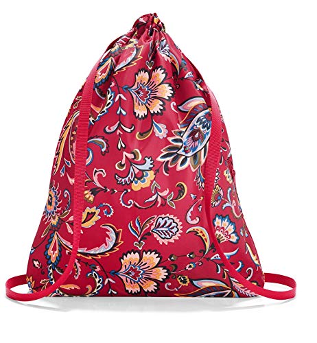 reisenthel-mini-maxi-sacpack-turnbeutel-paisley-ruby-rucksack-15-liter-wasserabw image 5
