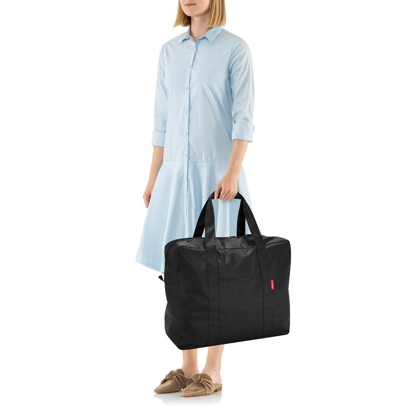 reisenthel-mini-maxi-touringbag-faltbare-kompakte-reisetasche-mit-trolley-steckf image 2