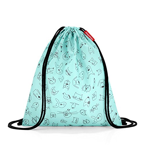 reisenthel-kids-cats-and-dogs-reisetasche-sportbeutel-5-l-mint-kindertasche-mit- image 5