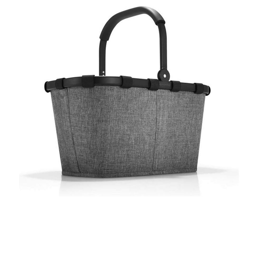 reisenthel-carrybag-frame-einkaufskorb-twist-silver-mit-cover-black-aluminiumrah image 2