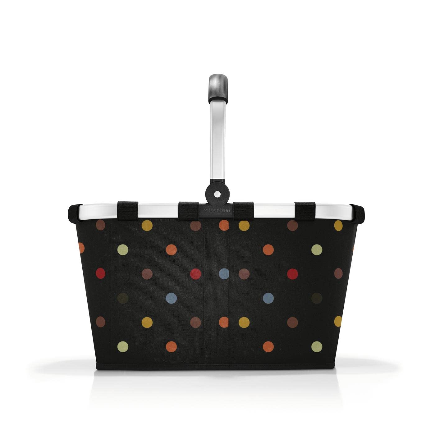 reisenthel-carrybag-dots-einkaufskorb-22-l-wasserabweisend-mit-innentasche-und-a image 1