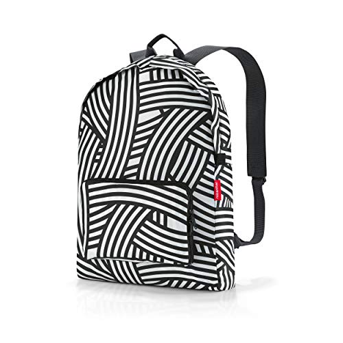 reisenthel-mini-maxi-rucksack-faltbarer-freizeitrucksack-einkaufsrucksack-zebra- image 3