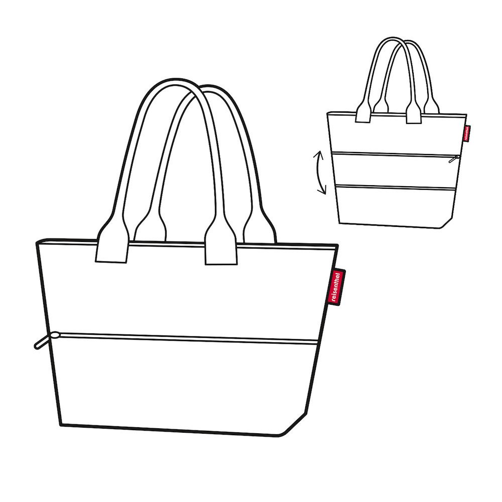 reisenthel-shopper-e1-mixed-dots-erweiterbare-einkaufstasche-12-l-auf-18-l-mit-u image 4