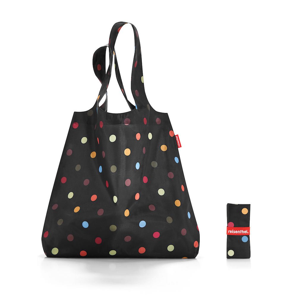 reisenthel-mini-maxi-shopper-dots-faltbare-einkaufstasche-15-l-wasserabweisendes image 4