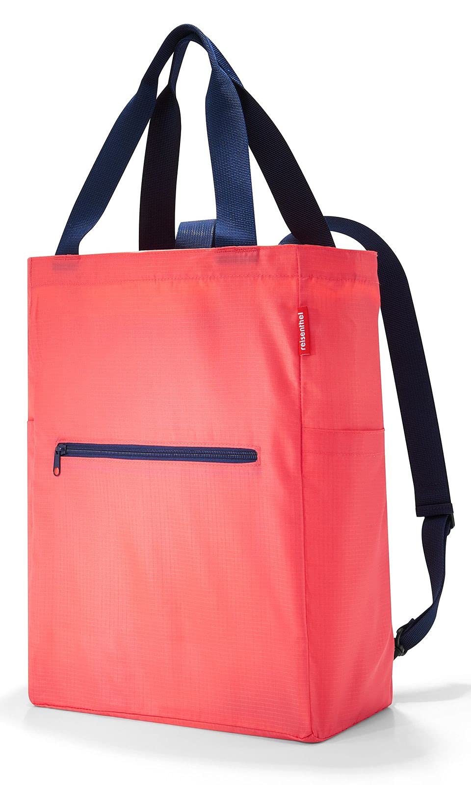reisenthel-mini-maxi-2-in-1-coral-tragetasche-und-rucksack-in-einem-19-l-faltbar image 1