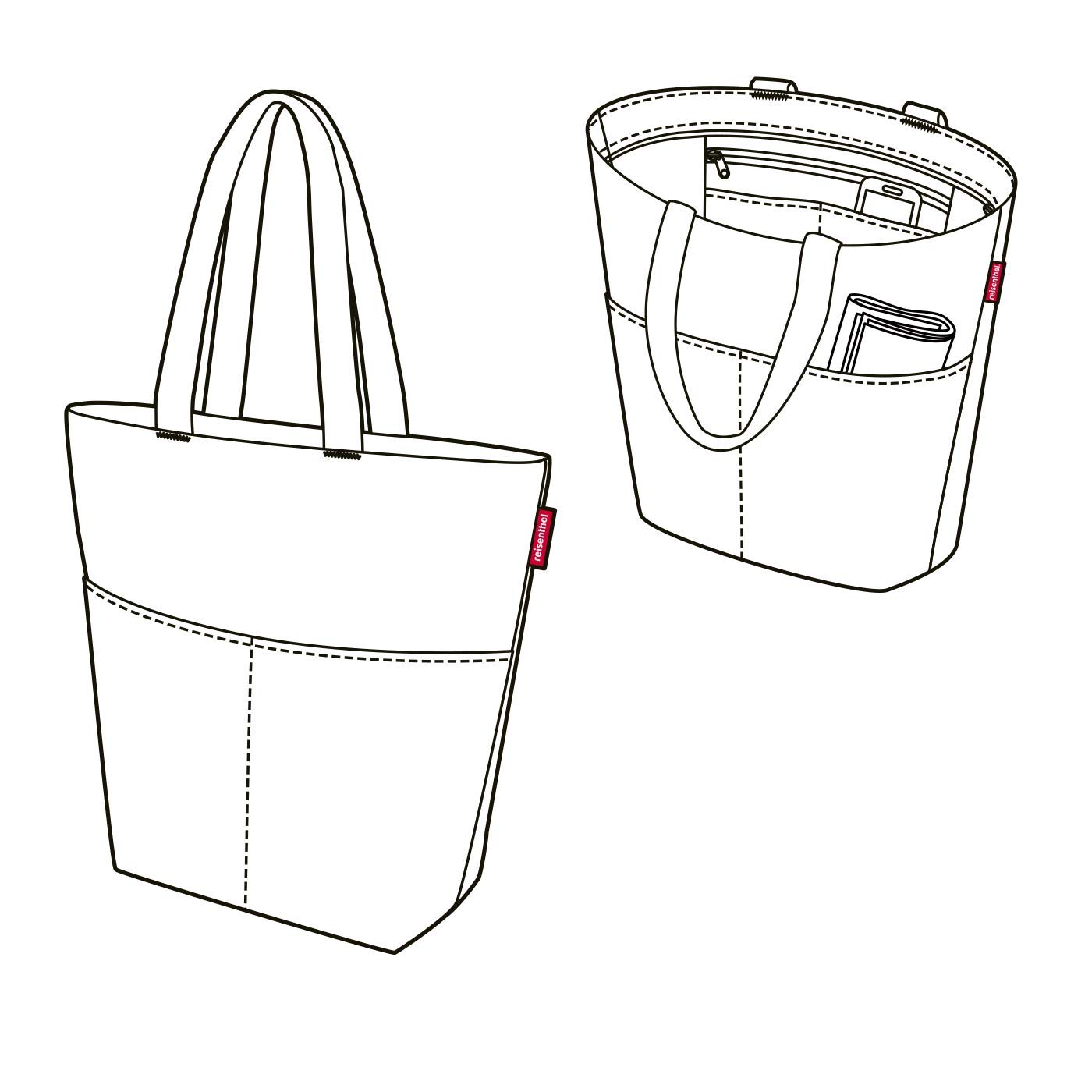 reisenthel-cityshopper-2-einkaufstasche-special-edition-nautic-25-l-verschlie-ba image 6
