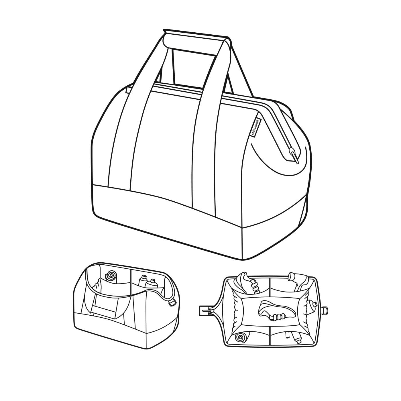 reisenthel-allrounder-l-doktortasche-weekender-signature-schwarz-30-l-48-x-39-5- image 5