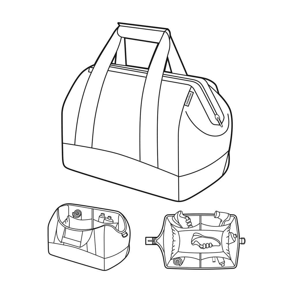 reisenthel-allrounder-l-set-mit-toiletbag-xl-reisetasche-65-l-mit-waschtasche-mi image 5