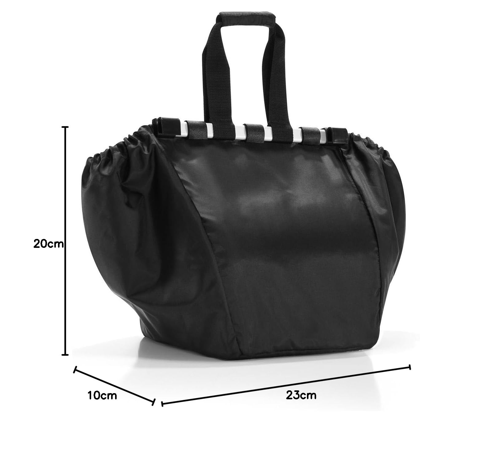 reisenthel-easyshoppingbag-30-liter-schwarz-shopper-mit-einkaufswagen-haken-zum- image 8