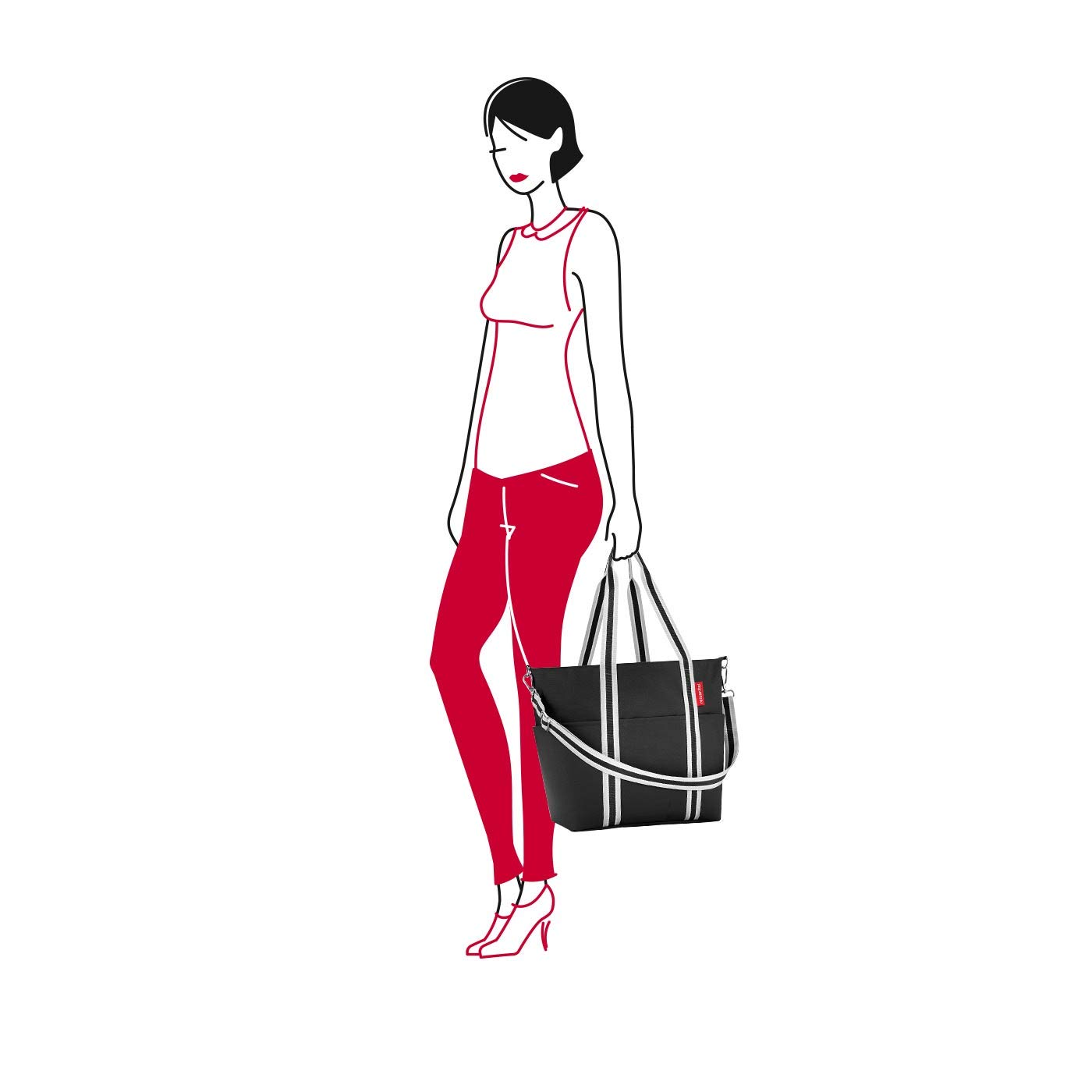 reisenthel-messenger-bag-black-messenger-umh-ngetasche-aus-wasserabweisendem-pol image 5