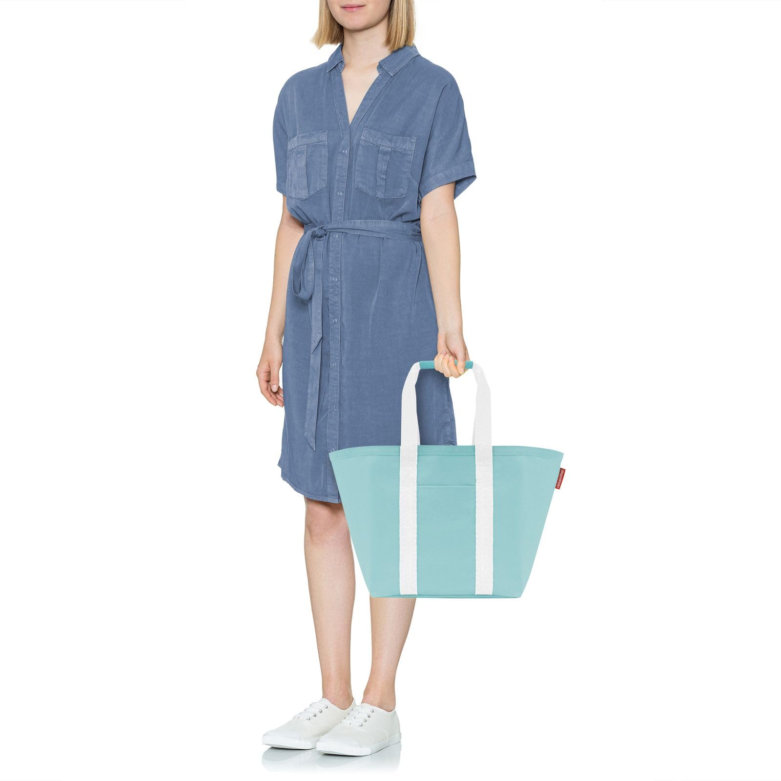 reisenthel-re-shopper-1-faltbare-einkaufstasche-navy-25-l-volumen-robust-waschba image 2