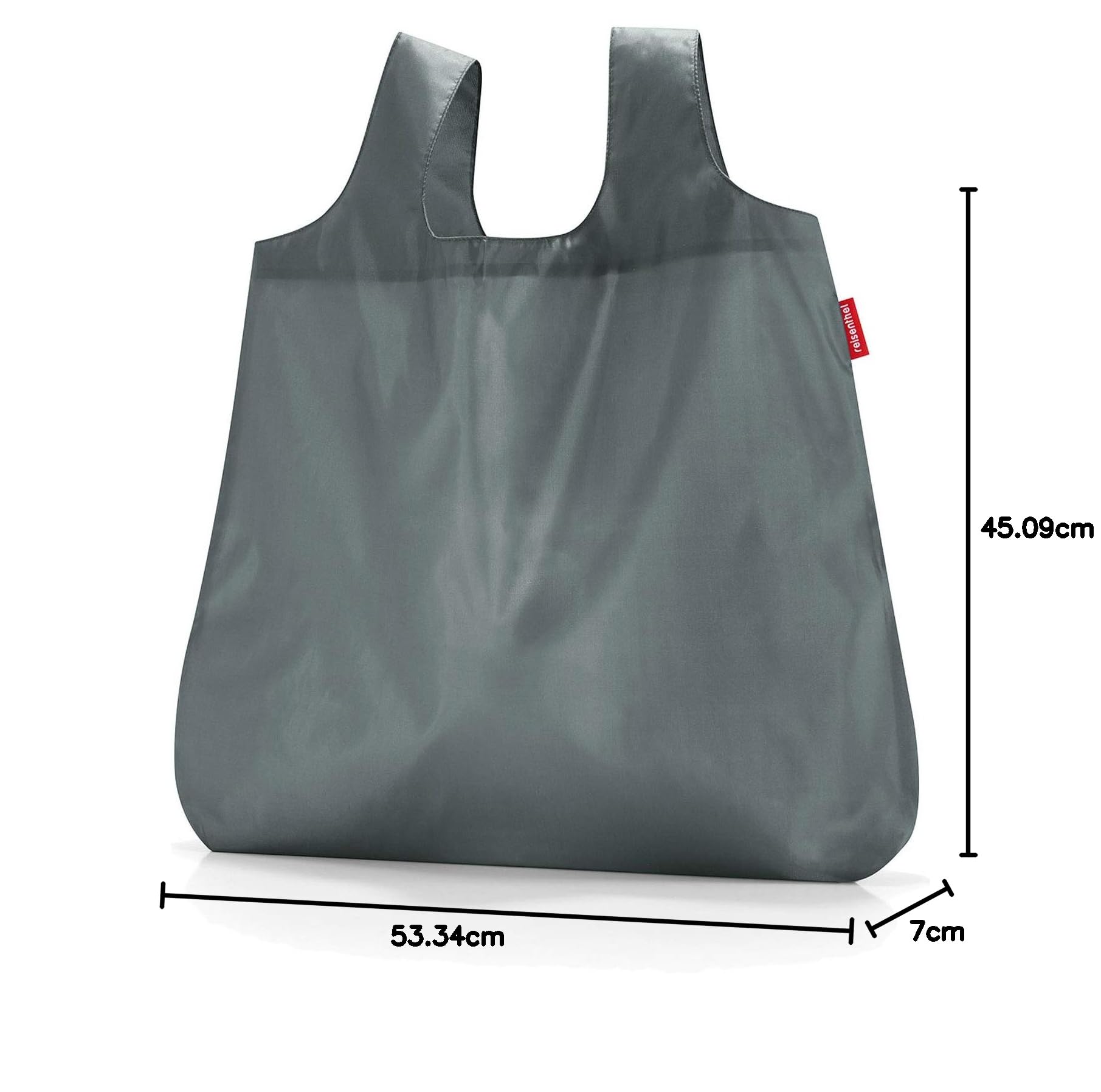 reisenthel-mini-maxi-shopper-pocket-einkaufstasche-grau-15-liter-faltbar-im-etui image 5