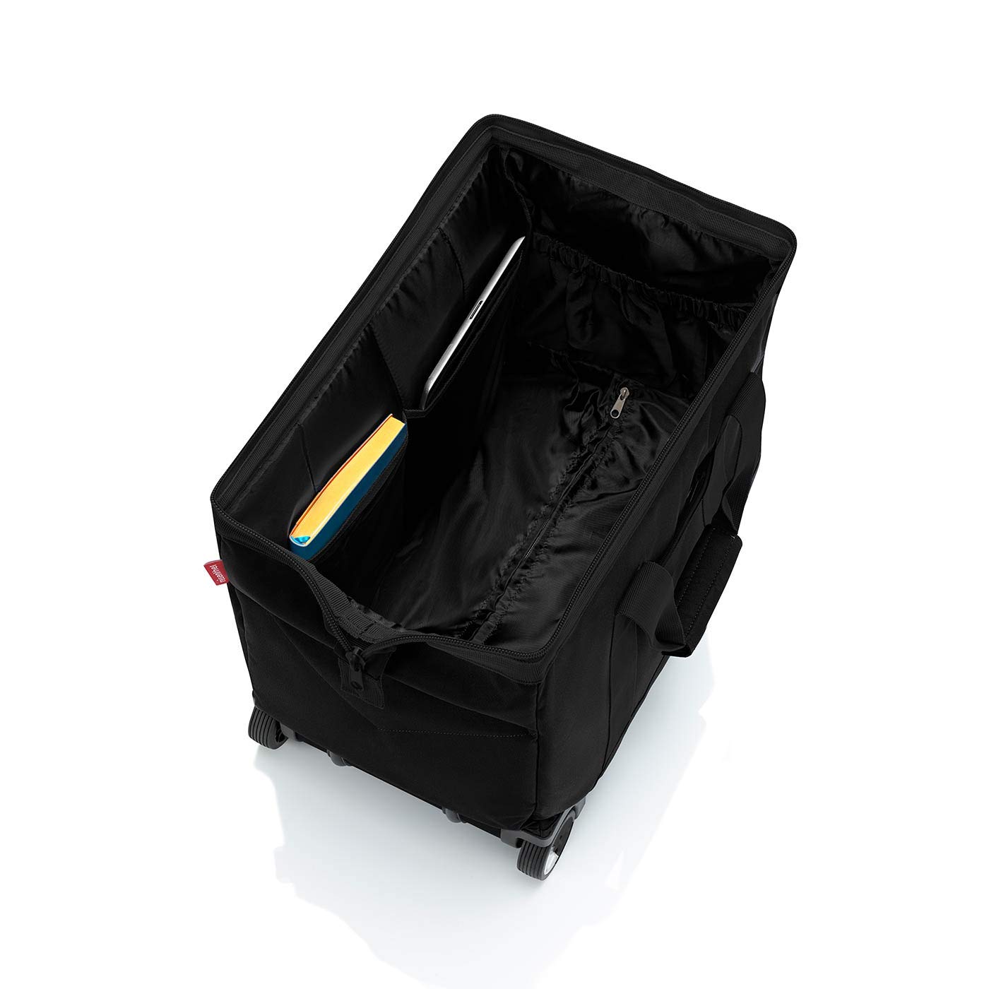 reisenthel-allrounder-trolley-vielseitige-reisetasche-auf-rollen-schwarz-telesko image 3