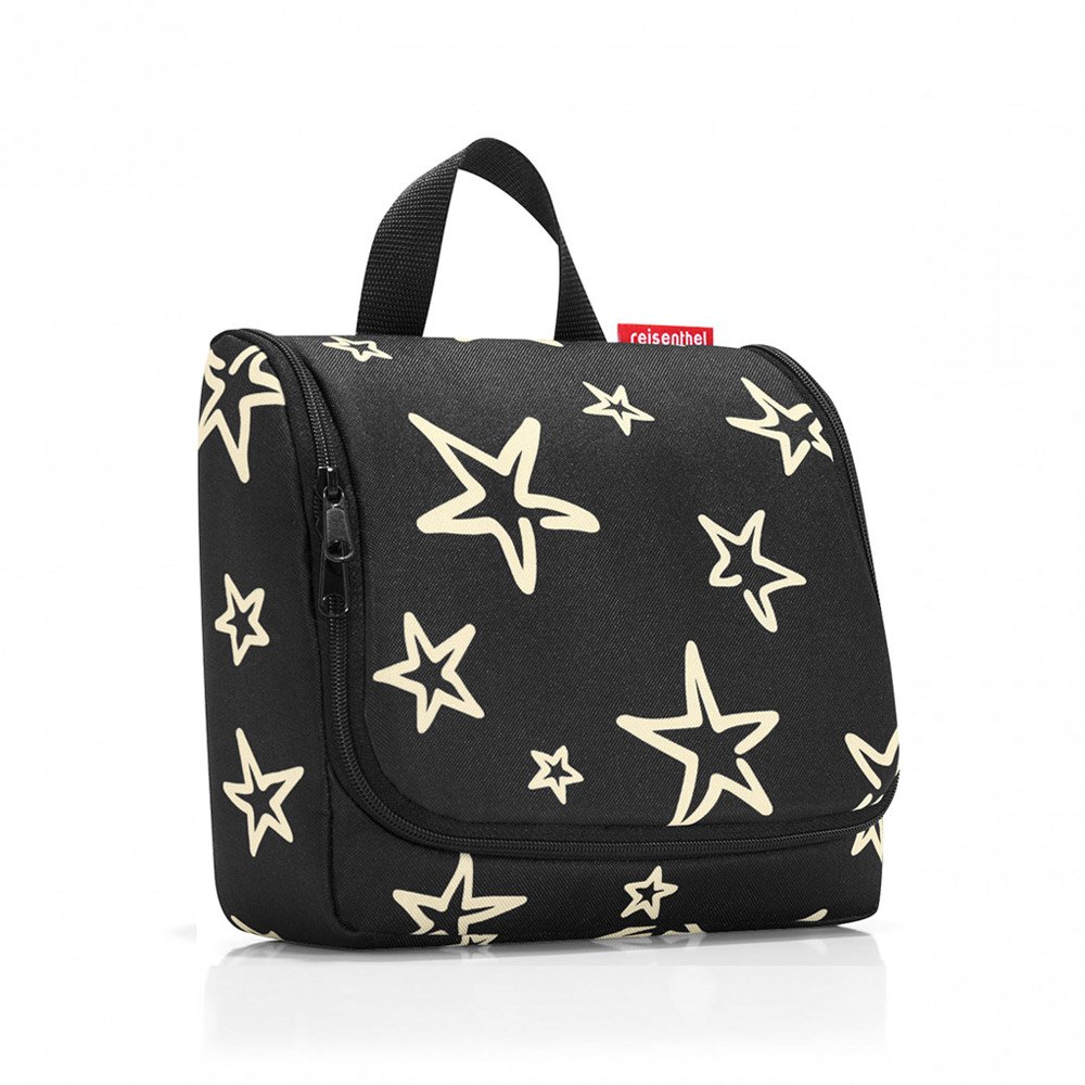 reisenthel-toiletbag-stars-kulturbeutel-waschtasche-3-l-mit-aufh-ngehaken-schwar image 1