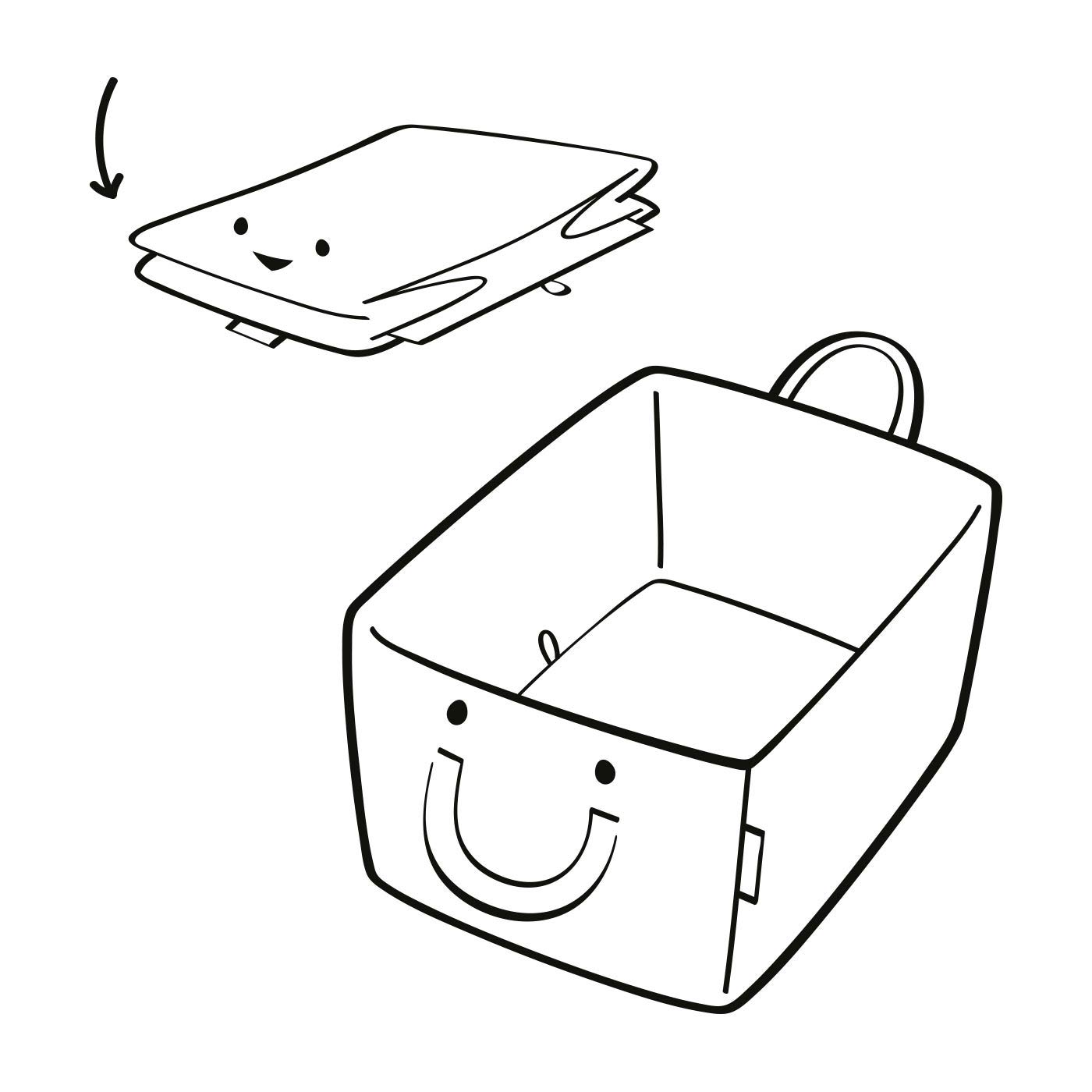 reisenthel-storagebox-kids-kulturtasche-aufbewahrungsbox-34-cm-18-liter-faltbar- image 2