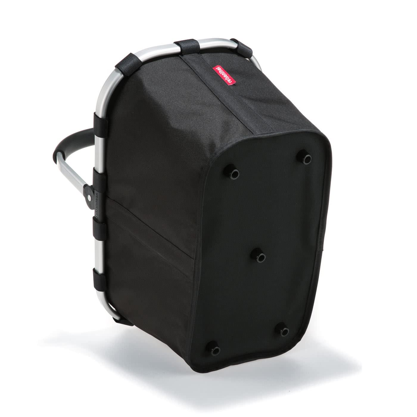 reisenthel-carrybag-schwarz-bk7003-stabiler-einkaufskorb-mit-alurahmen-innentasc image 3
