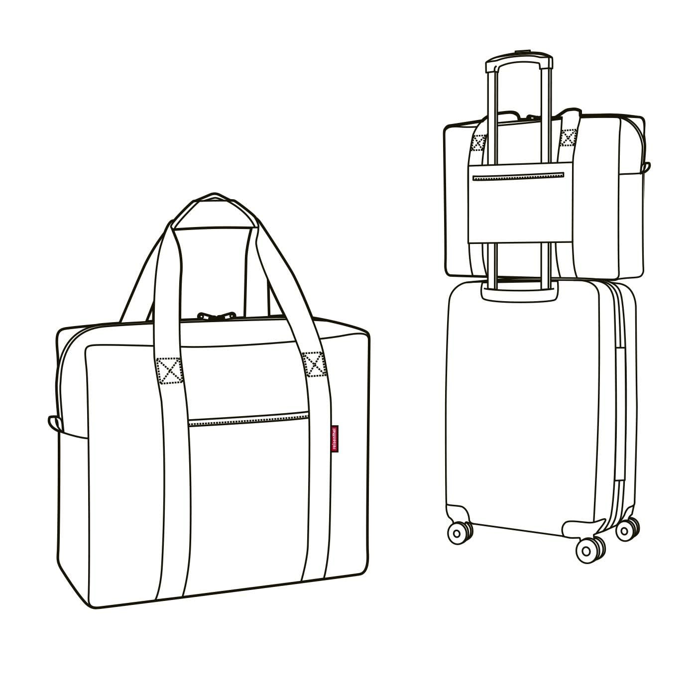 reisenthel-mini-maxi-touringbag-faltbare-kompakte-reisetasche-mit-trolley-steckf image 5