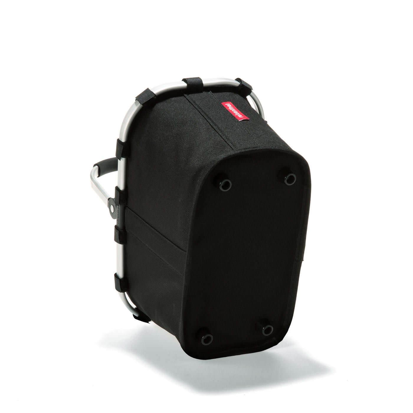 reisenthel-carrybag-xs-black-kleiner-einkaufskorb-mit-aluminiumrahmen-standf-en- image 3