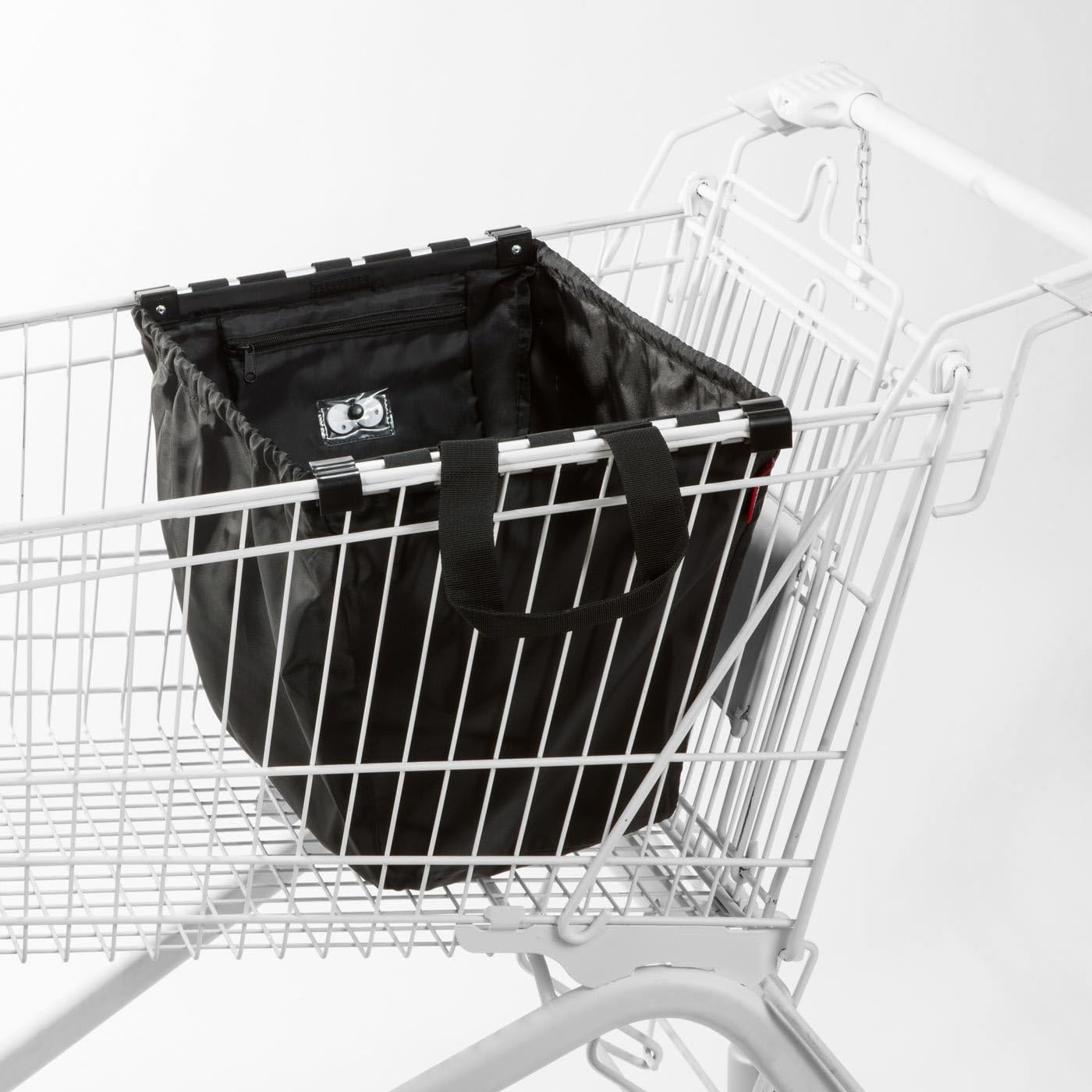 reisenthel-easyshoppingbag-30-liter-schwarz-shopper-mit-einkaufswagen-haken-zum- image 6