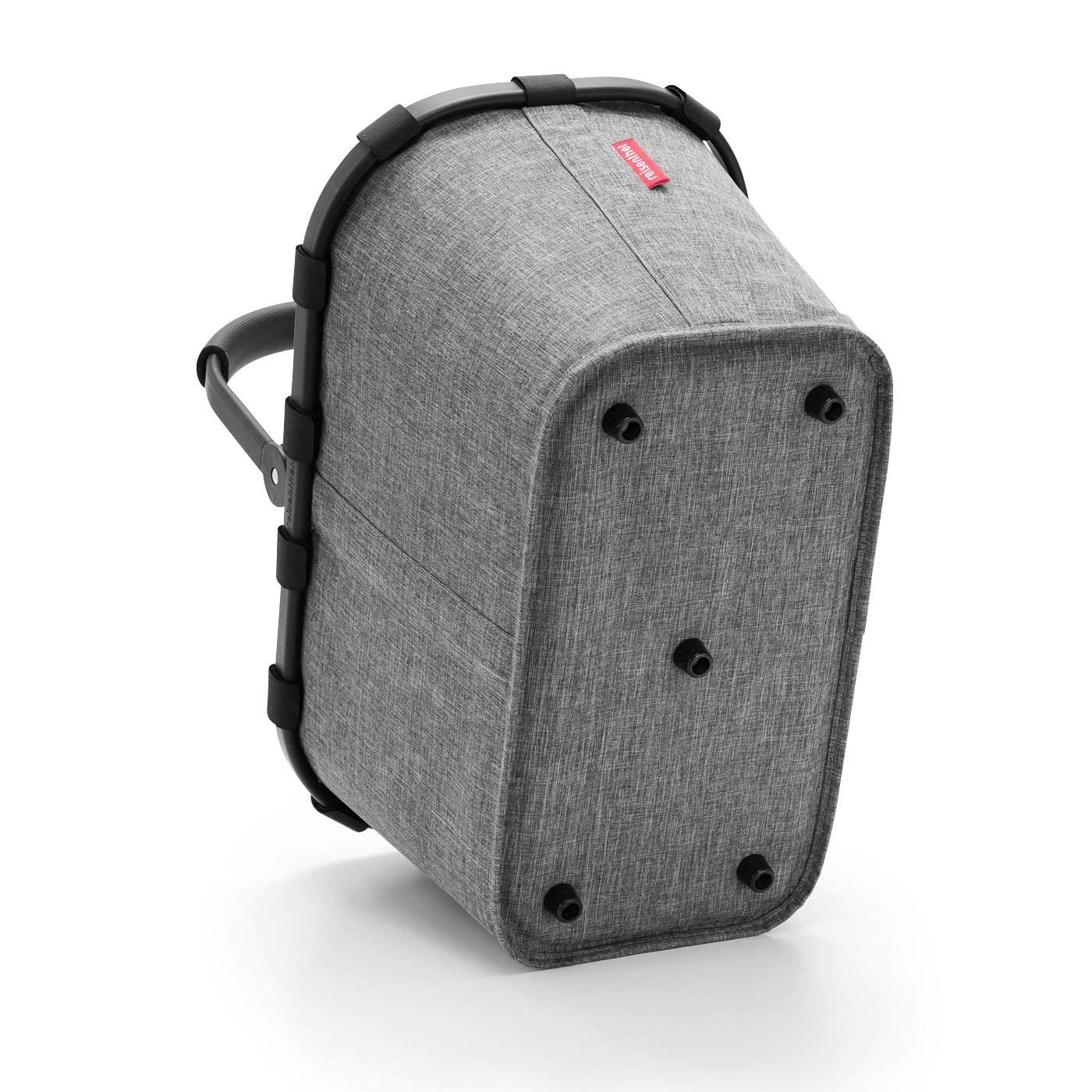 reisenthel-carrybag-twist-silver-einkaufskorb-mit-aluminiumrahmen-innentasche-mi image 4