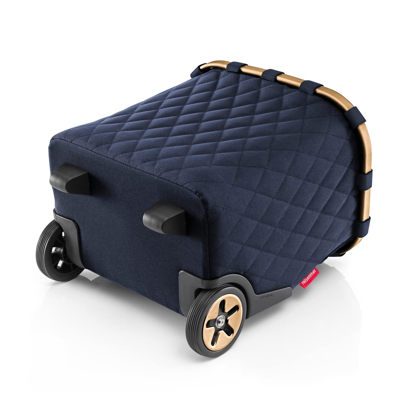 reisenthel-carrycruiser-einkaufstrolley-rhombus-midnight-gold-40-l-trolley-mit-a image 5