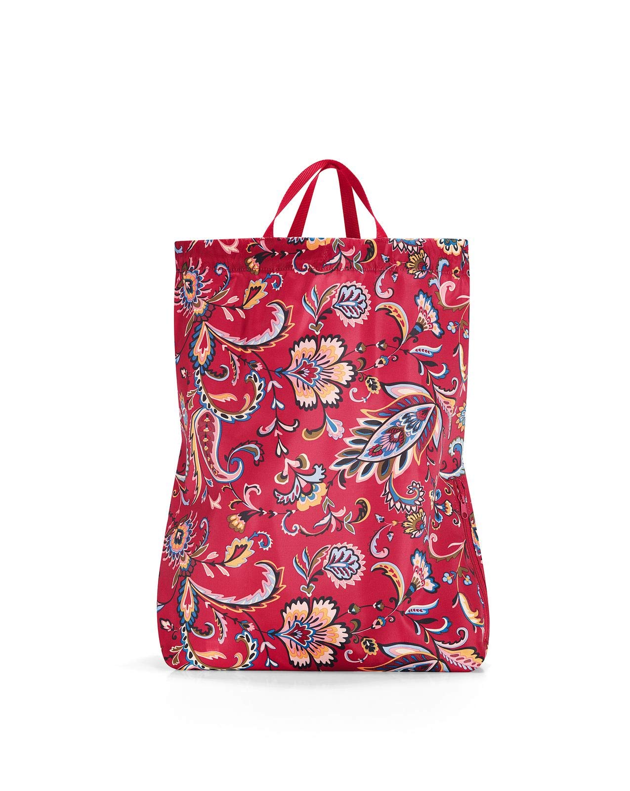 reisenthel-mini-maxi-sacpack-turnbeutel-paisley-ruby-rucksack-15-liter-wasserabw image 2