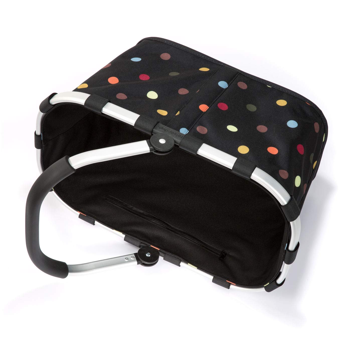 reisenthel-carrybag-dots-einkaufskorb-22-l-wasserabweisend-mit-innentasche-und-a image 3