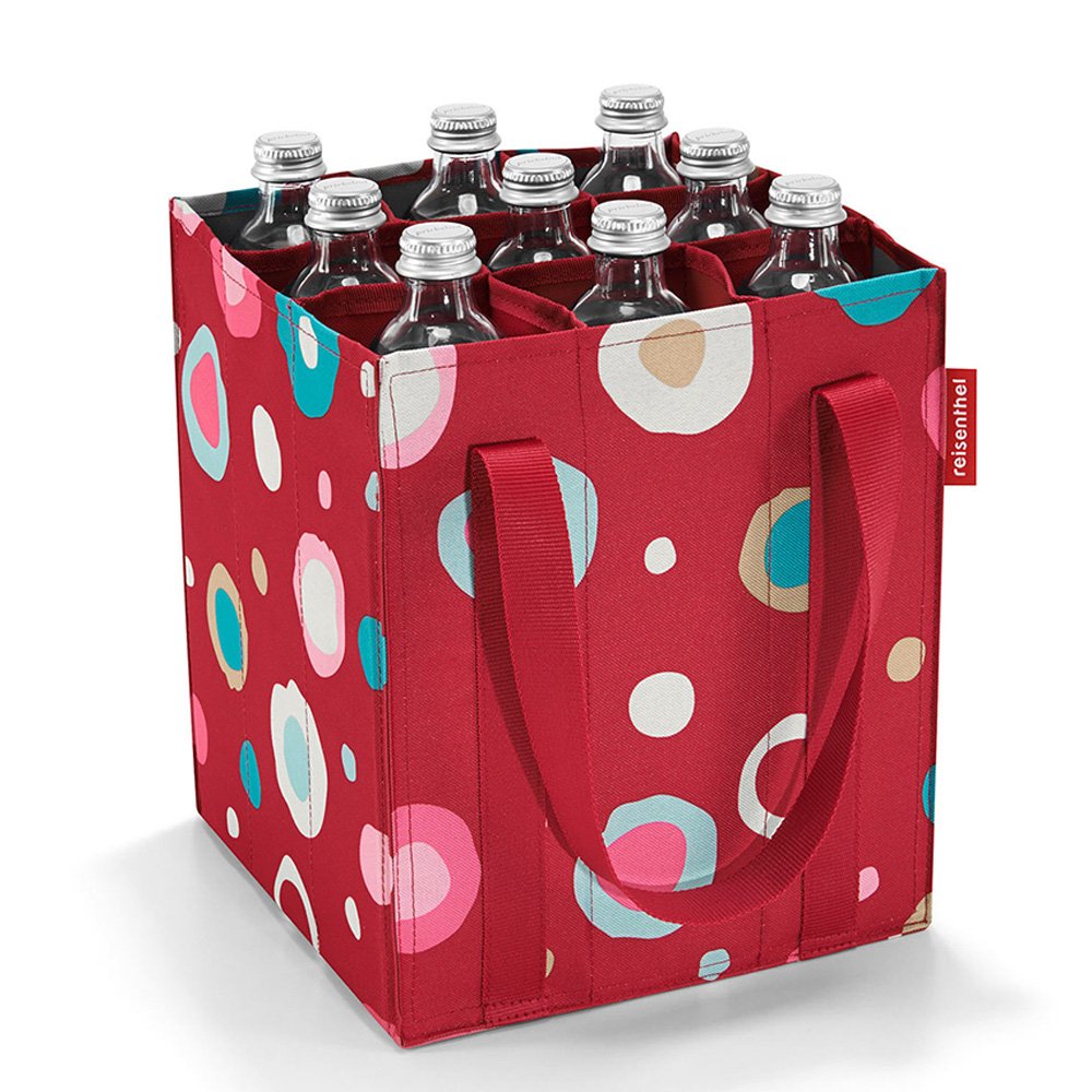reisenthel-bottlebag-rot-flaschentasche-mit-9-f-chern-f-r-0-75-liter-flaschen-au image 4
