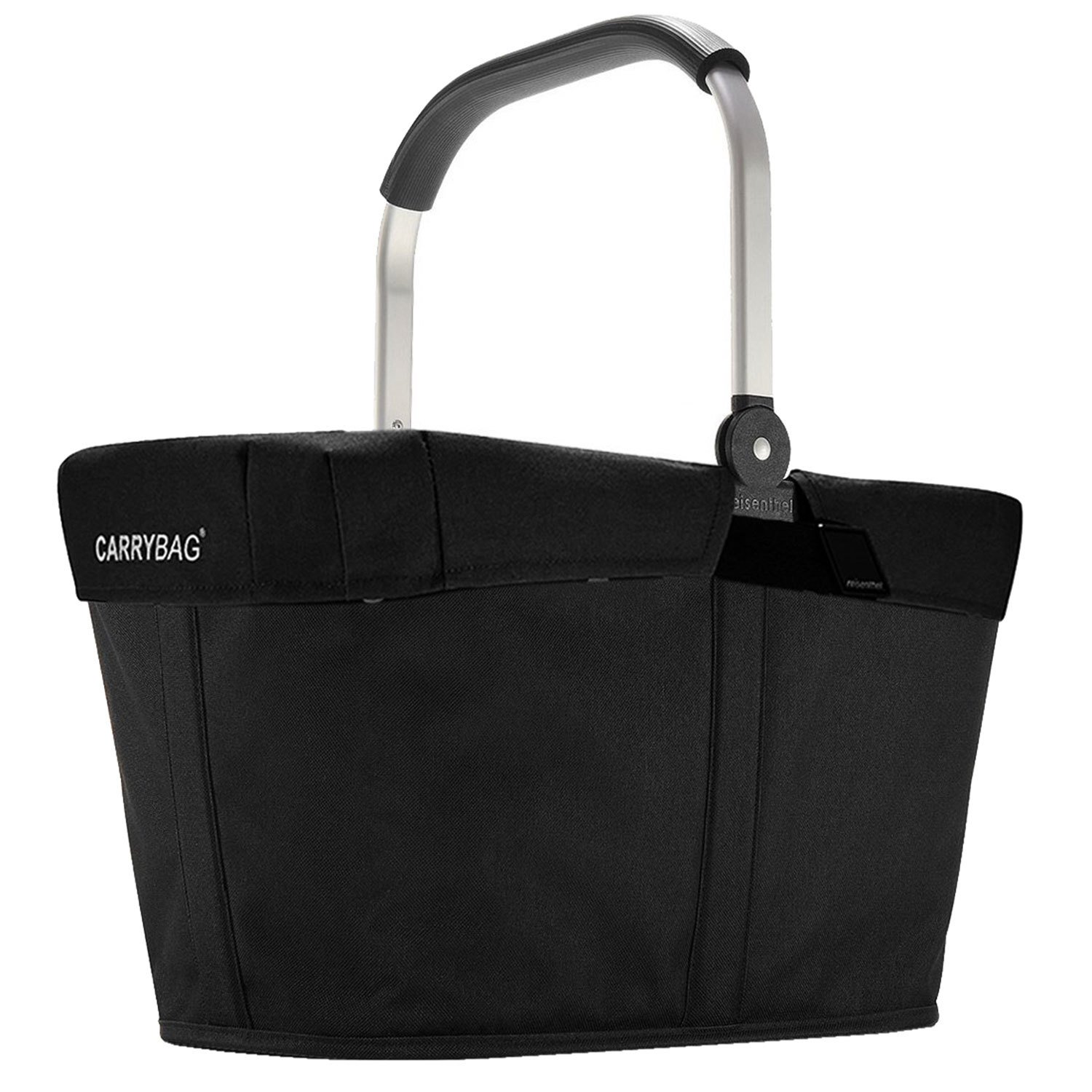 reisenthel-carrybag-schwarz-faltbarer-henkelkorb-einkaufskorb-mit-cover-schwarz image 1