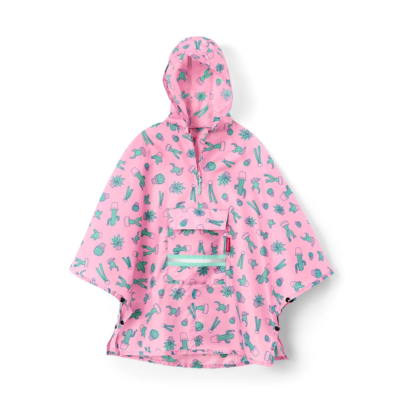 reisenthel-mini-maxi-poncho-m-kinder-regenponcho-kompakt-faltbar-93-x-62-cm-wass image 5