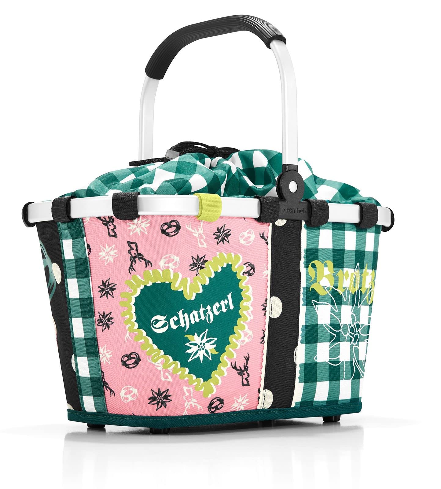 reisenthel-carrybag-xs-black-kleiner-einkaufskorb-mit-aluminiumrahmen-standf-en- image 8