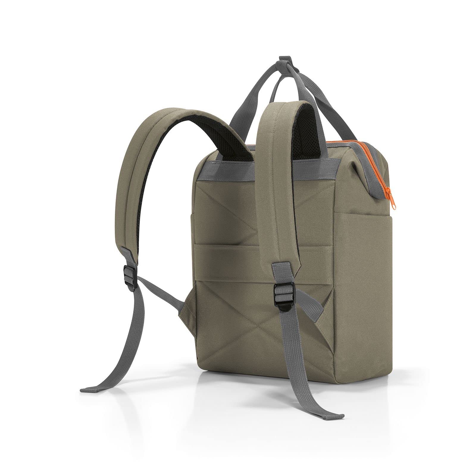 reisenthel-allrounder-r-olive-green-2in1-tragetasche-und-rucksack-12-l-wasserabw image 2